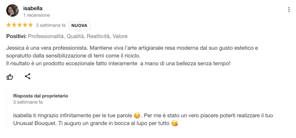 Professionalità bouquet da sposa