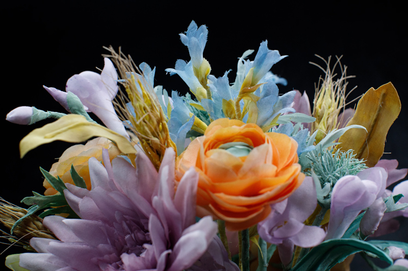 Bouquet da sposa fiori di seta-01