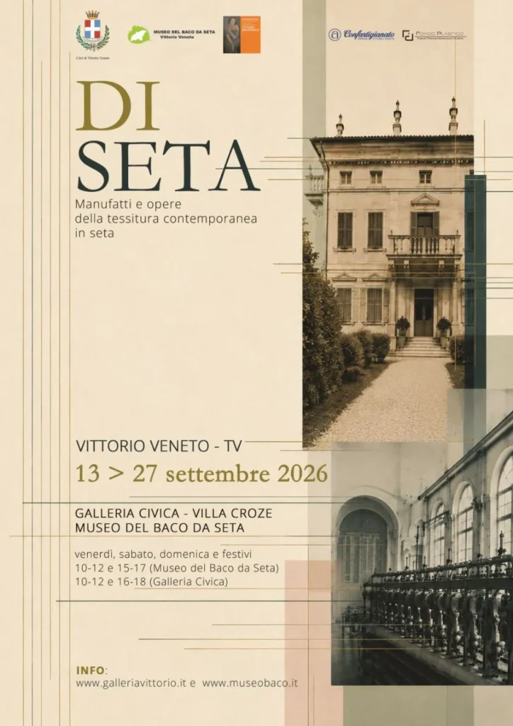 Mostra Di Seta organizzata dalla Confartigianato Veneto. Galleria Civico Vittorio Veneto